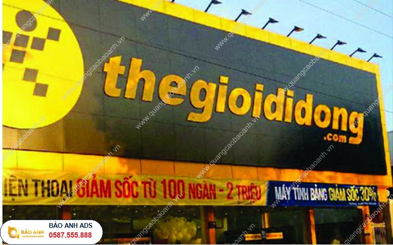 Thi công biển Alu gắn chữ nổi uy tín, giá rẻ tại Hải Dương