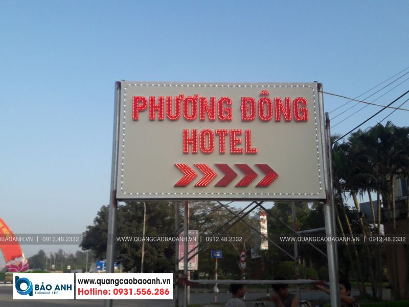 Biển đèn led vẫy tại Hải Dương