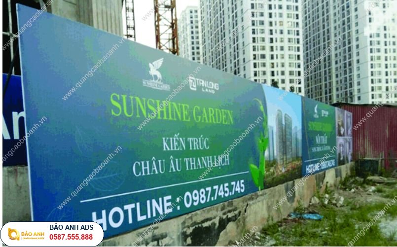 Biển quảng cáo bạt Hiflex tại Bình Giang