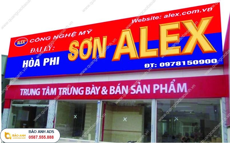 Biển quảng cáo bạt Hiflex tại Bình Giang