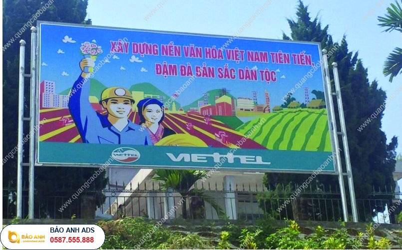 Biển quảng cáo bạt Hiflex tại Cẩm Giàng