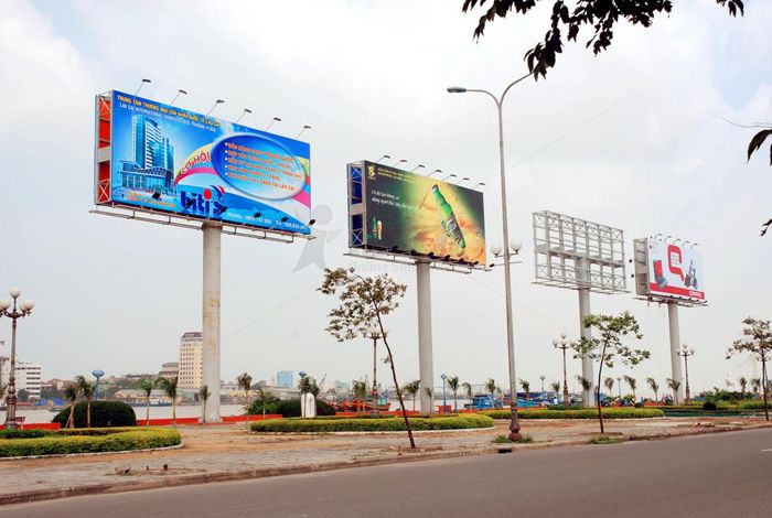 Thi công biển quảng cáo bạt Hiflex uy tín tại Ninh Giang Hải Dương