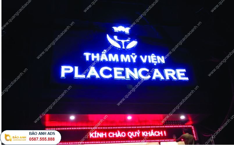 Biển Quảng Cáo Chữ Nổi Mica