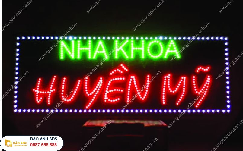 Biển quảng cáo đèn Led tại Chí Linh