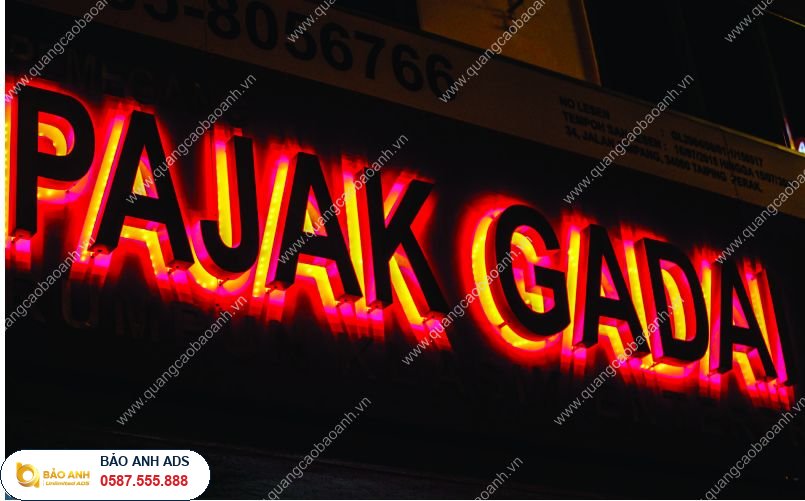Biển quảng cáo đèn Led tại Chí Linh