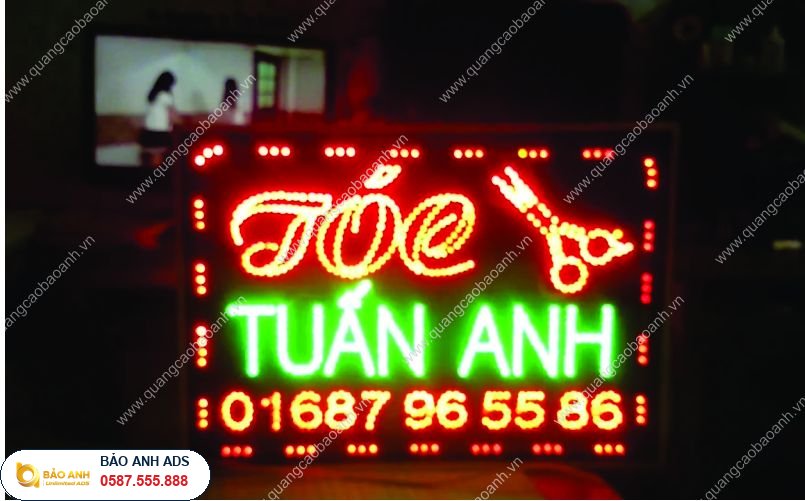 Biển quảng cáo đèn Led tại Gia Lộc