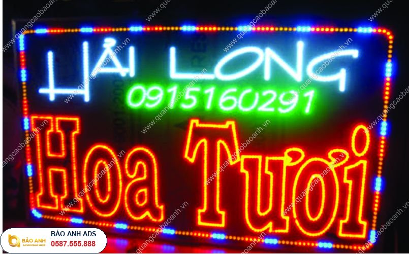 Biển quảng cáo đèn Led tại Ninh Giang