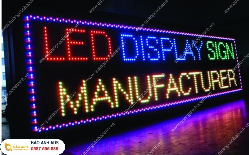Biển quảng cáo đèn Led tại Thanh Hà