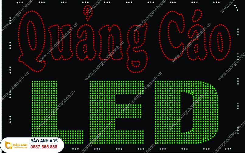 Biển quảng cáo đèn Led tại Thanh Miện