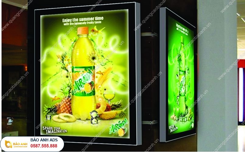Biển Quảng Cáo Hộp Đèn Siêu Mỏng