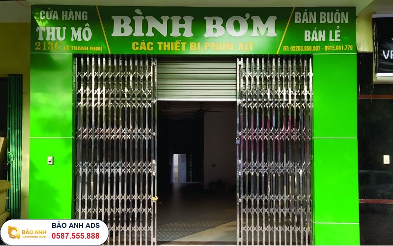 Biển Quảng Cáo Ốp Nhôm Aluminium