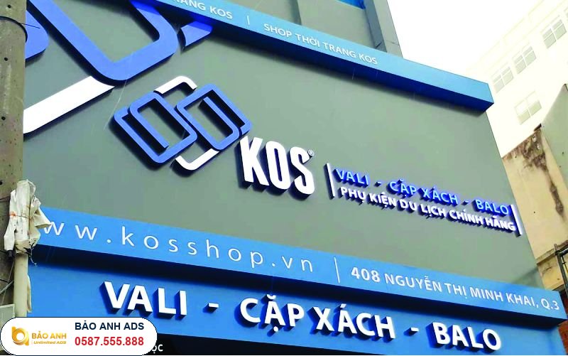 Biển Quảng Cáo Ốp Nhôm Aluminium