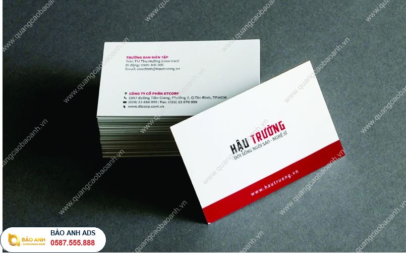Card visit giá rẻ tại Hải Dương
