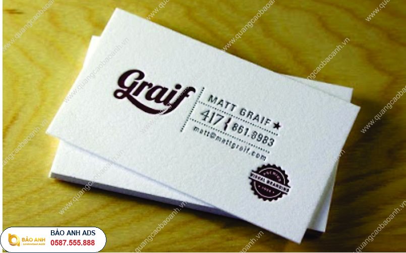 Card visit tại Hải Dương