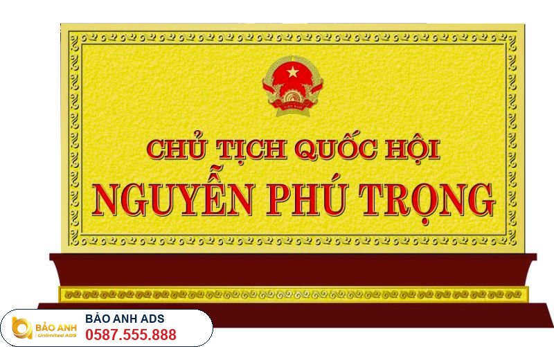 Làm Biển Chức Danh Tại Hải Dương