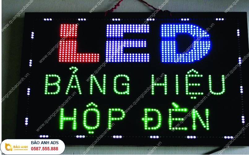 Làm biển đèn Led chuyên nghiệp tại Hải Dương