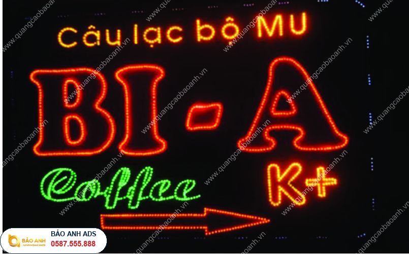 Làm biển đèn Led uy tín, chuyên nghiệp tại Hải Dương