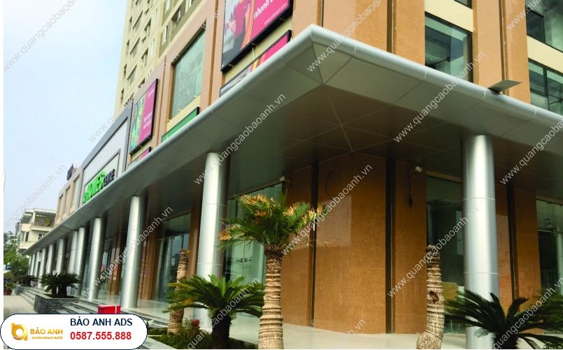 Làm biển ốp nhôm Aluminium chuyên nghiệp tại Hải Dương