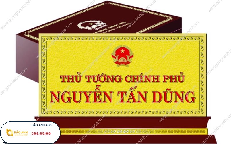 Làm Biển Phòng Ban, Chức Danh Tại Hải Dương