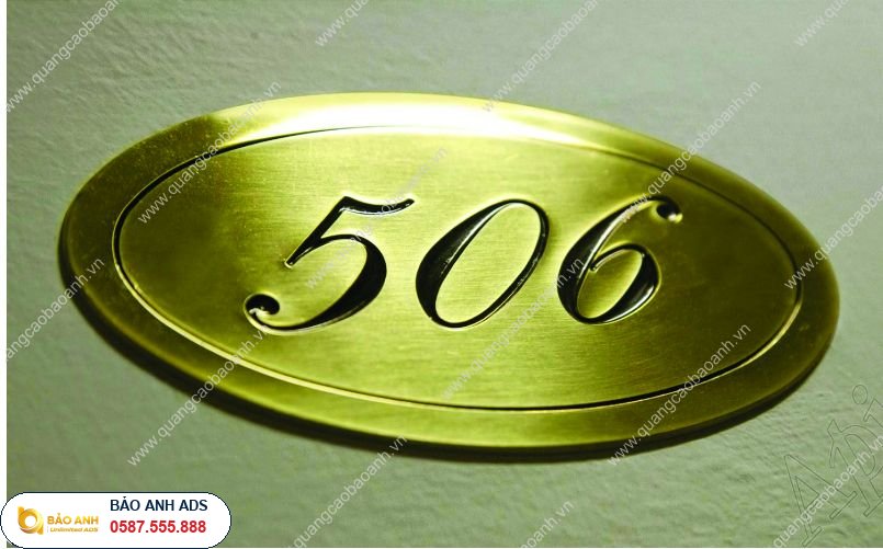 Biển phòng ban giá rẻ tại Hải Dương