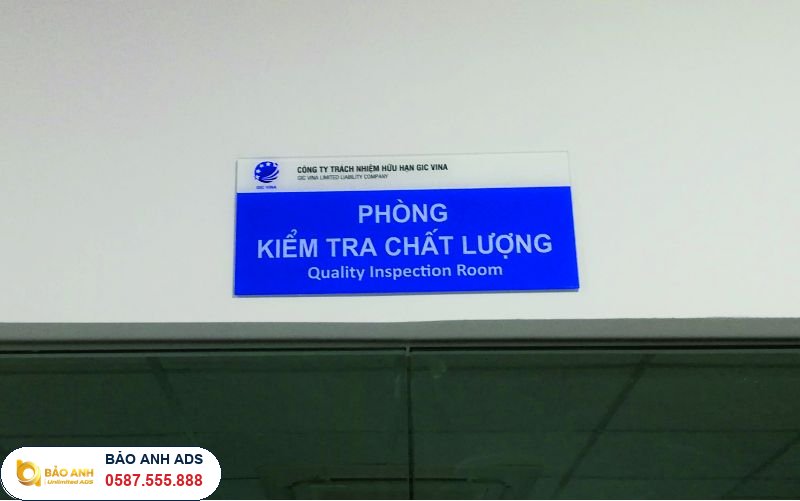 Làm Biển Phòng Ban Tại Hải Dương
