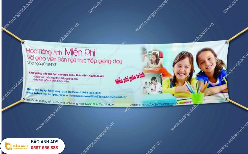 Làm biển quảng cáo bạt Hiflex giá rẻ, uy tín tại Hải Dương 
