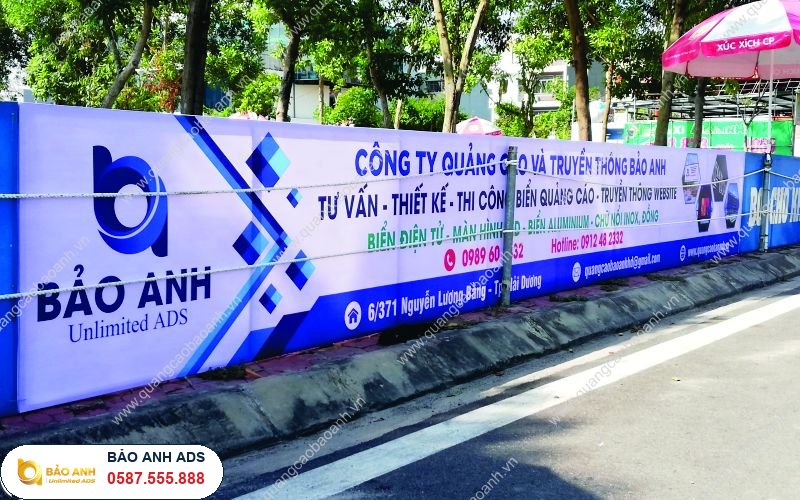 Làm Biển Quảng Cáo Bạt Hiflex Tại Hải Dương
