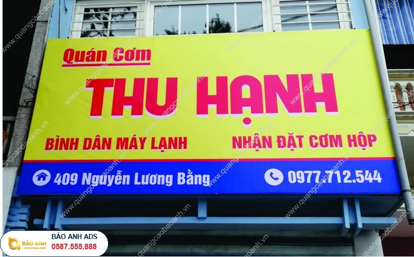 Làm biển quảng cáo bạt Hiflex uy tín tại Hải Dương