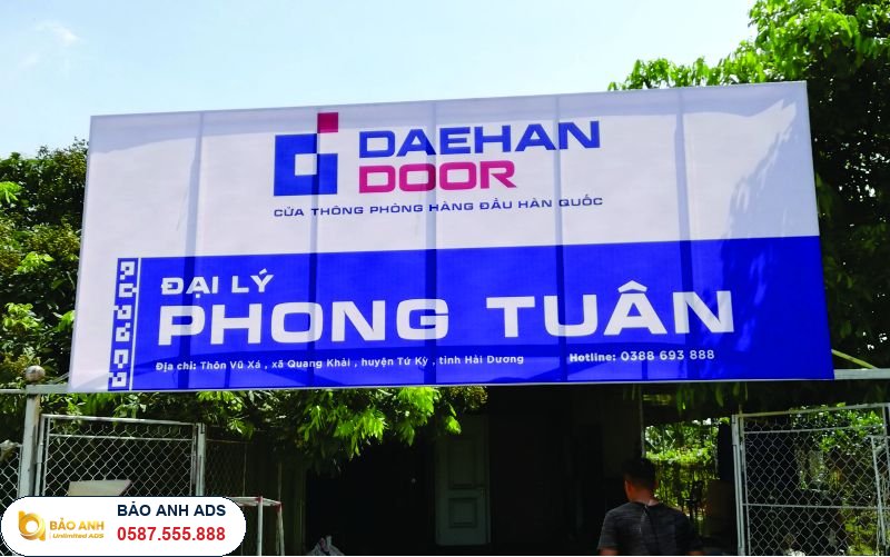 Làm Biển Quảng Cáo Hiflex tại Hải Dương