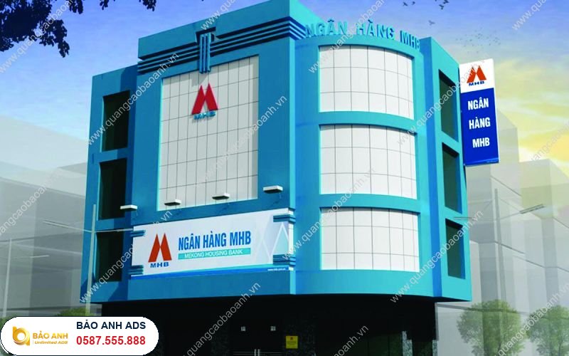 Làm biển quảng cáo ốp nhôm Aluminium tại Hải Dương
