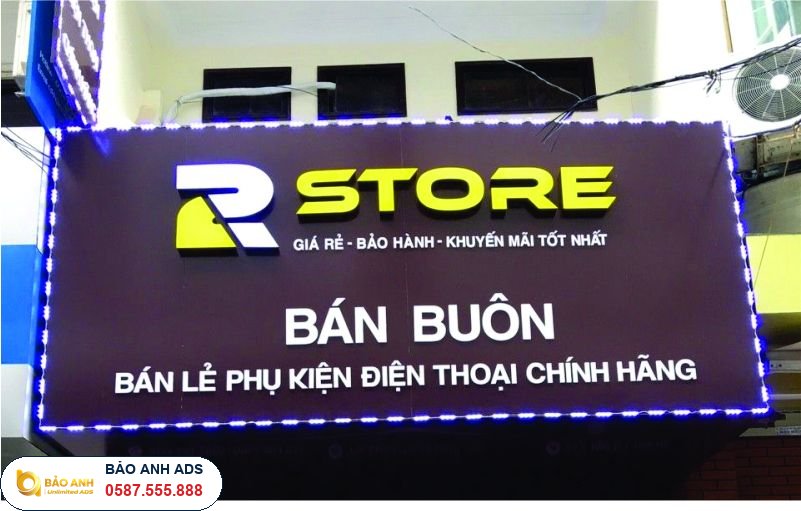 Thi Công Biển Quảng Cáo Chữ Nổi Mica Tại Tứ Kỳ