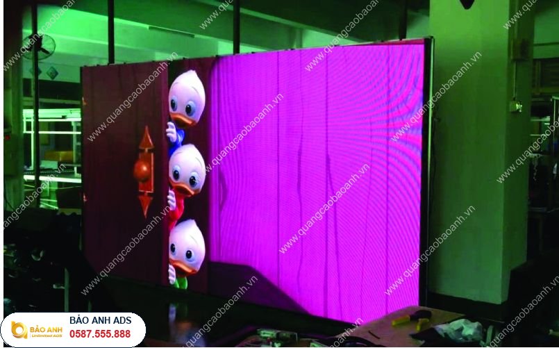 Thi Công Lắp Đặt Màn Hình Led P3 Tại Hải Dương